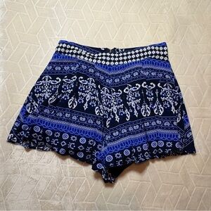 Akira Chicago Flowy Boho Style Booty Shorts